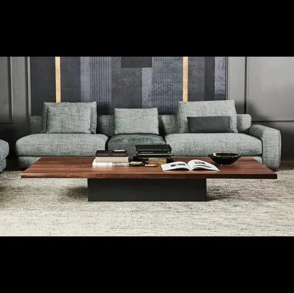 Tavolino Idem in noce canaletto di Cattelan Italia