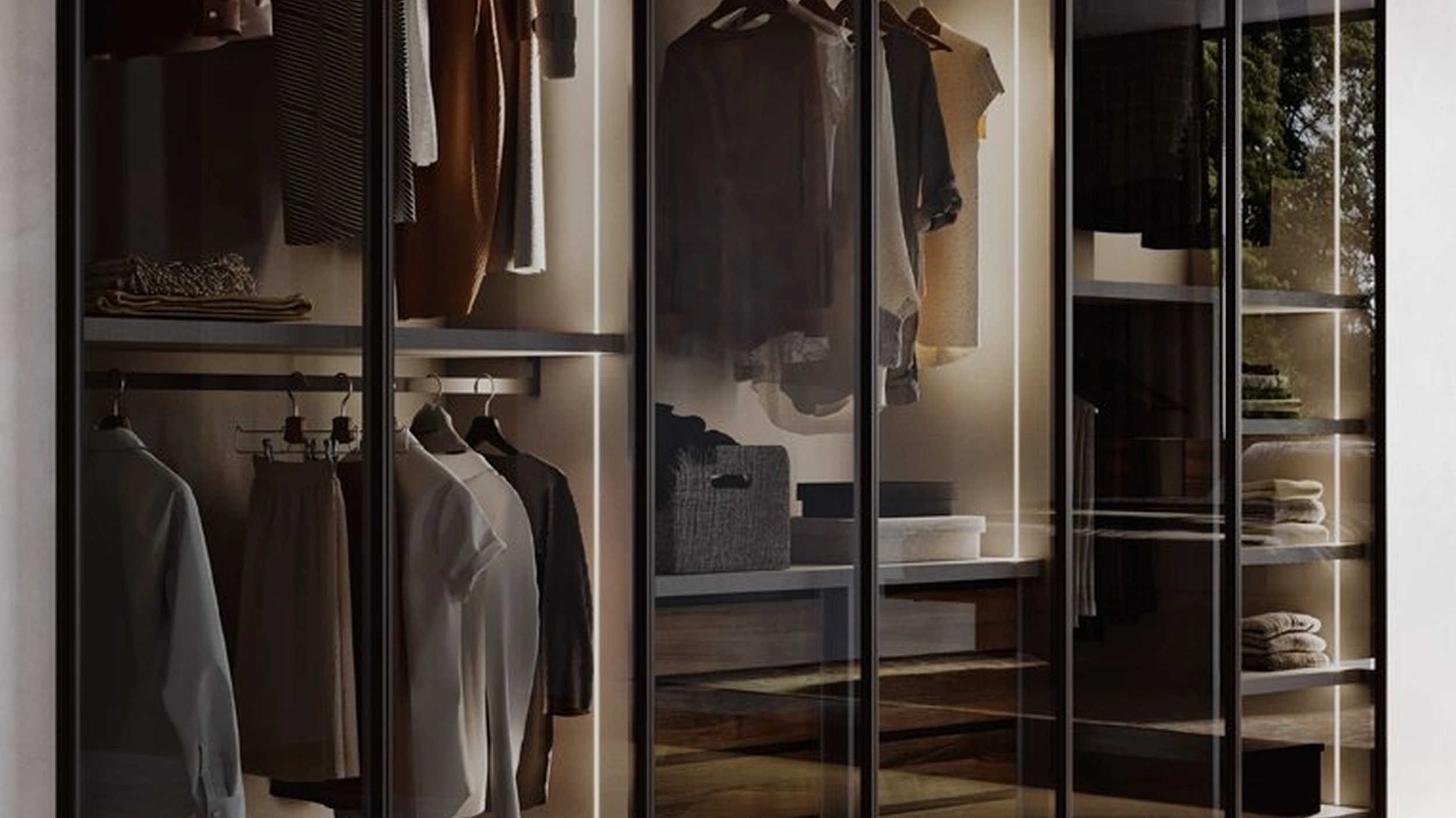 Armadio con anta battente Linear di Fimar