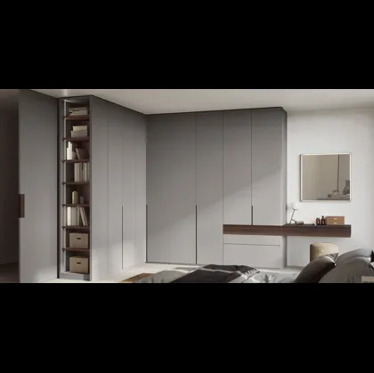 Armadio angolare con anta battente Tratto di Fimar