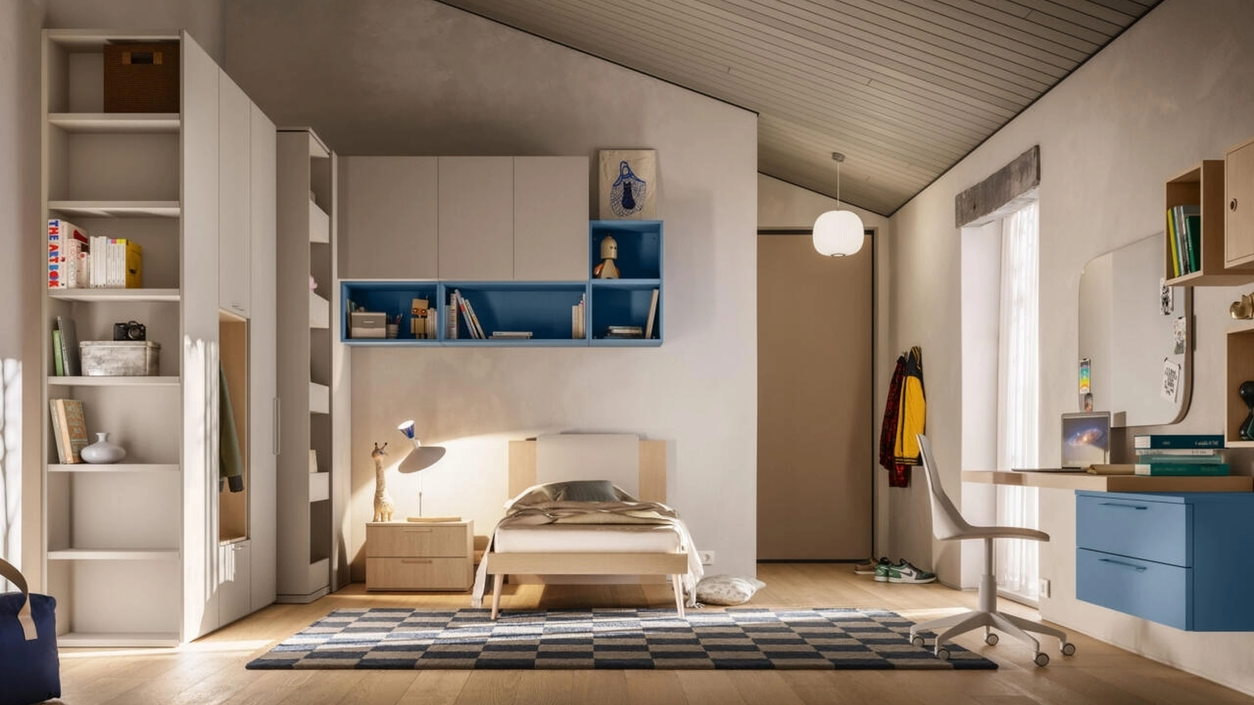 Cameretta Letto a Terra 07 di Mistral