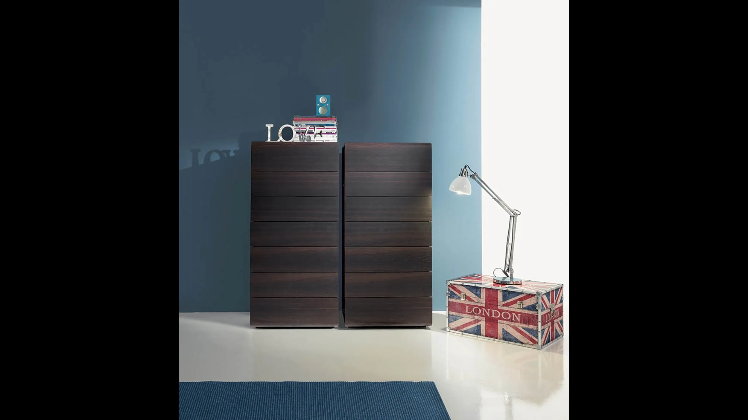 Cassettiera Settimanale Volo in legno di Fimar