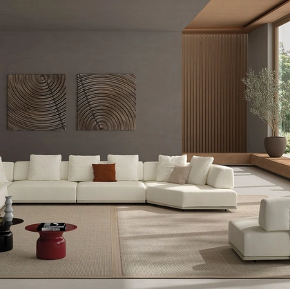 Divano angolae Aliant di Biba Salotti