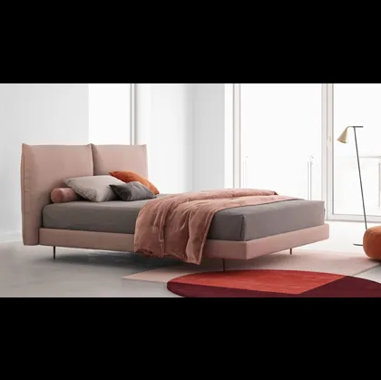 Letto moderno imbottito Icaro di Biba Salotti