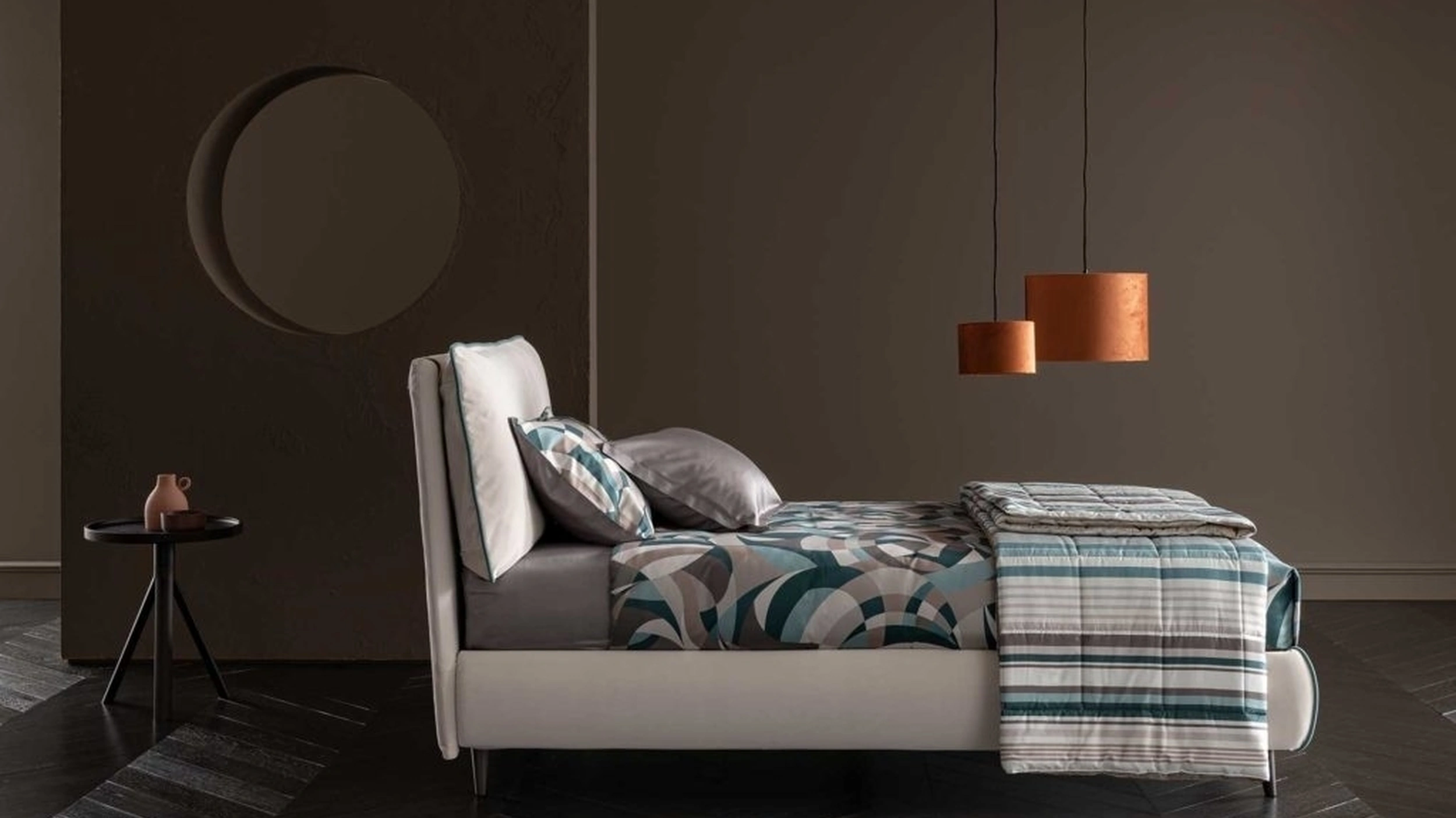 Letto singolo con box contenitore Soul Young Nisida di Altrenotti