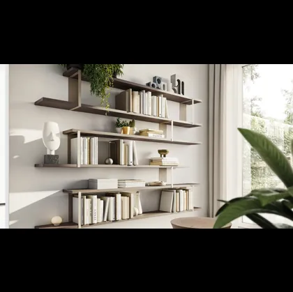 Libreria sospesa Day 31 in melaminico di Orme