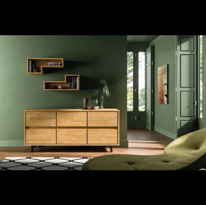 Madia in legno massello Living di FGF Mobili