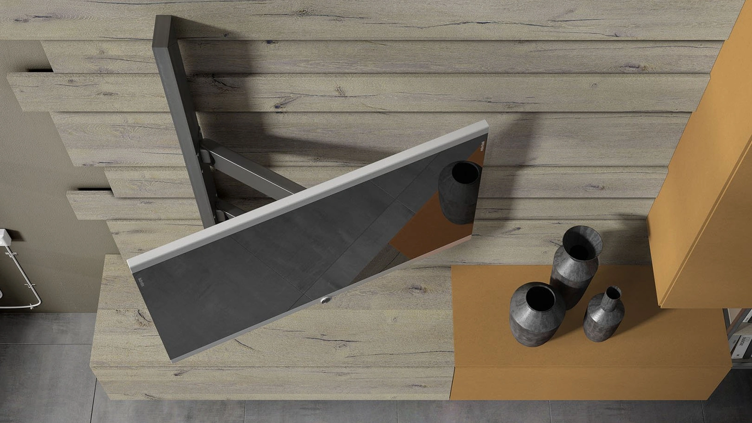 Mobile Porta TVRebel R12 e Rack Flag di Fimar