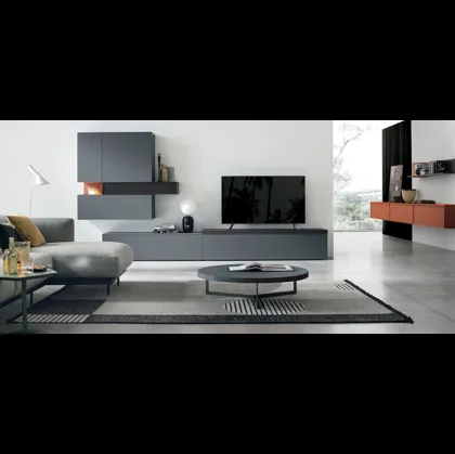 Parete Attrezzata Atlante UNIT AT134 di Tomasella