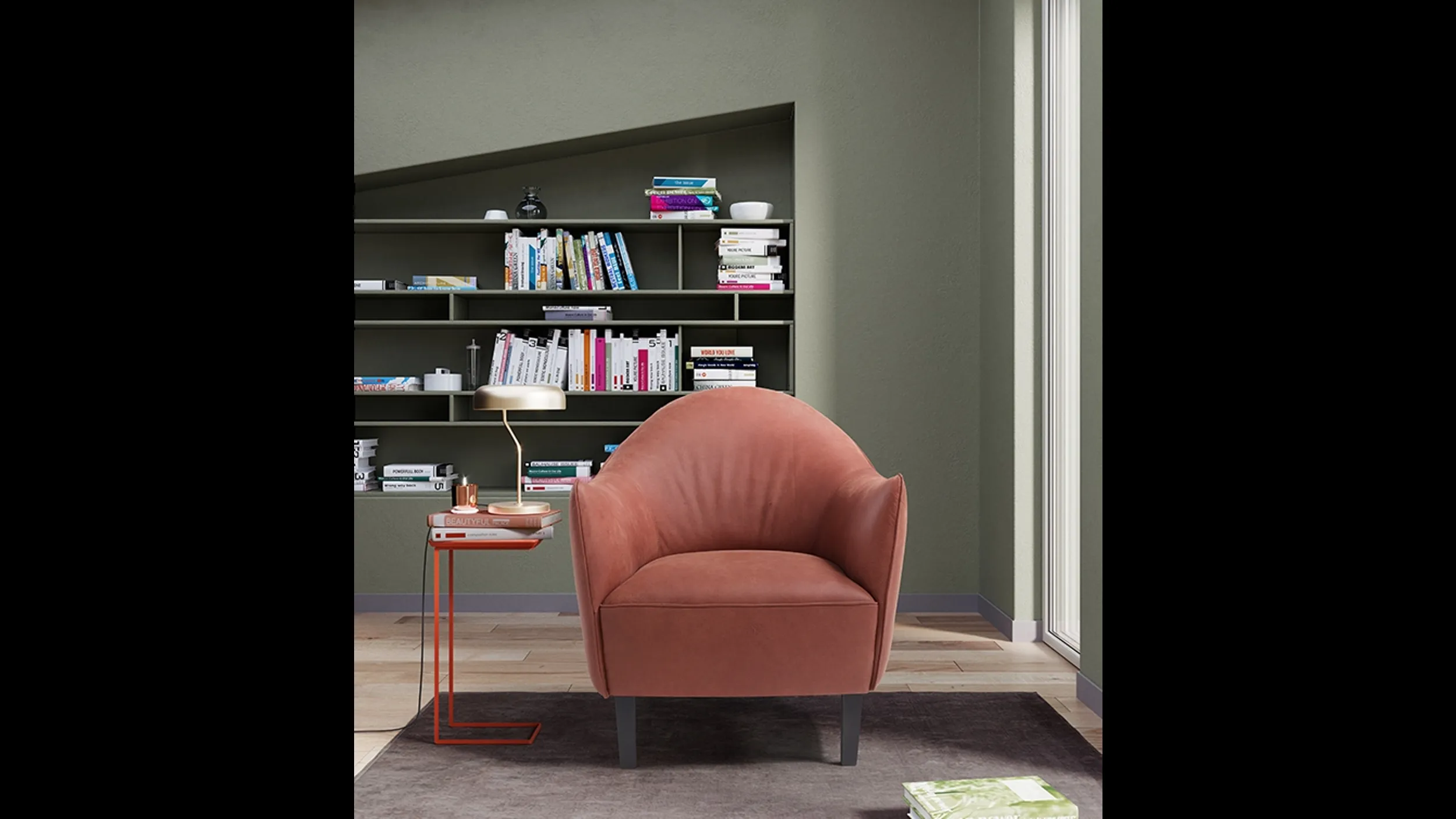 Poltroncina Musetta in tessuto di Egoitaliano