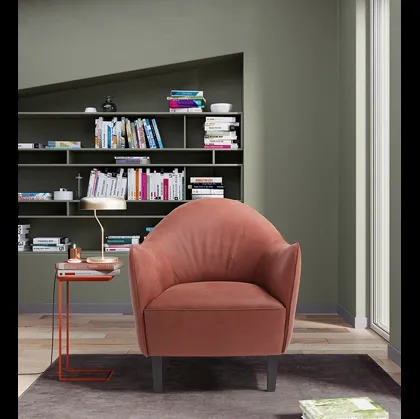 Poltroncina Musetta in tessuto di Egoitaliano