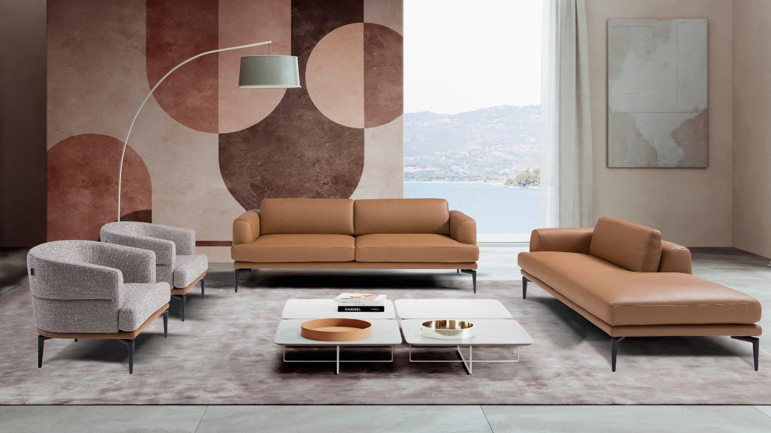 Poltrona in tessuto Tiago di Egoitaliano