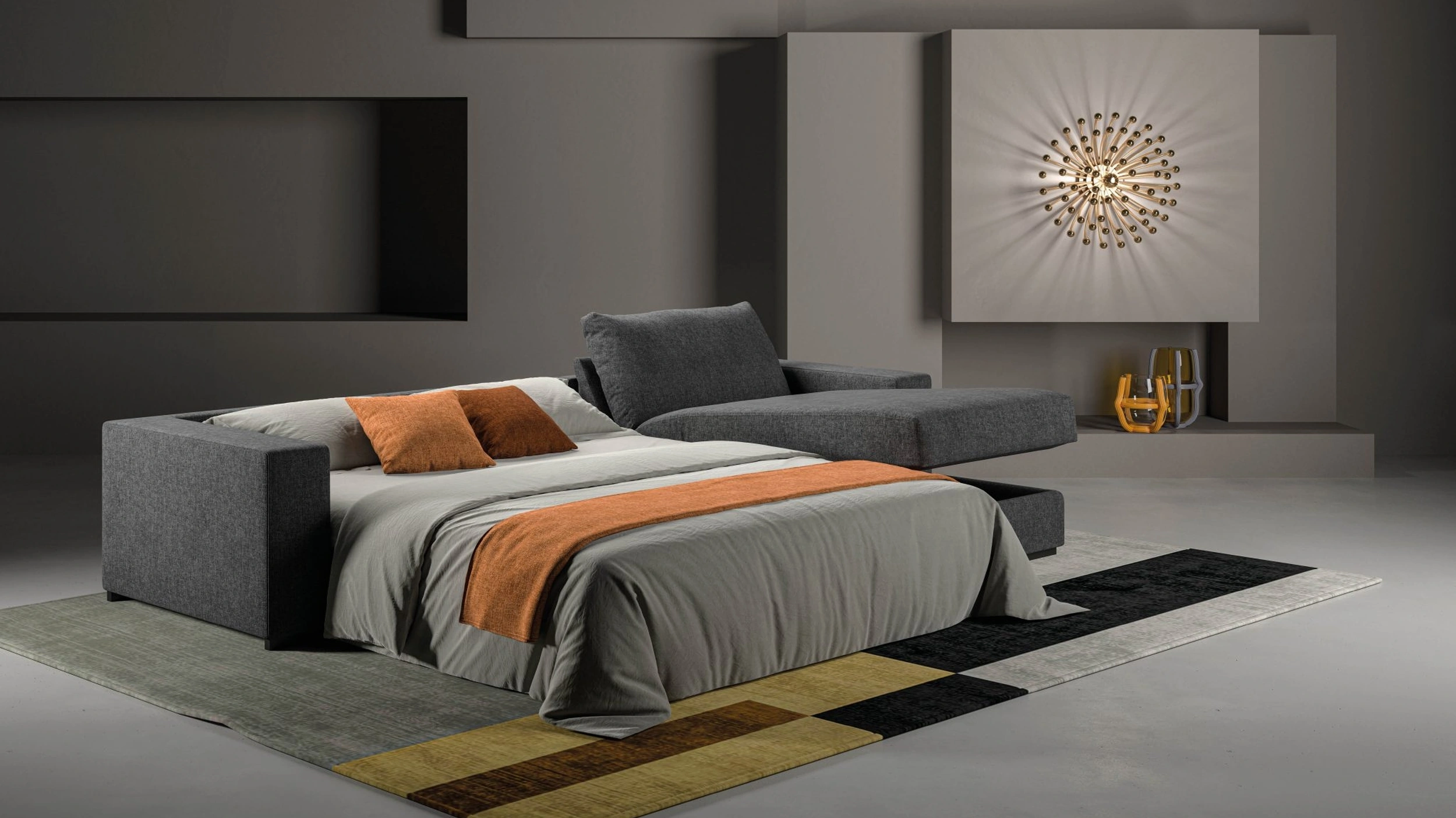 Divano letto Dieci di Biba salotti