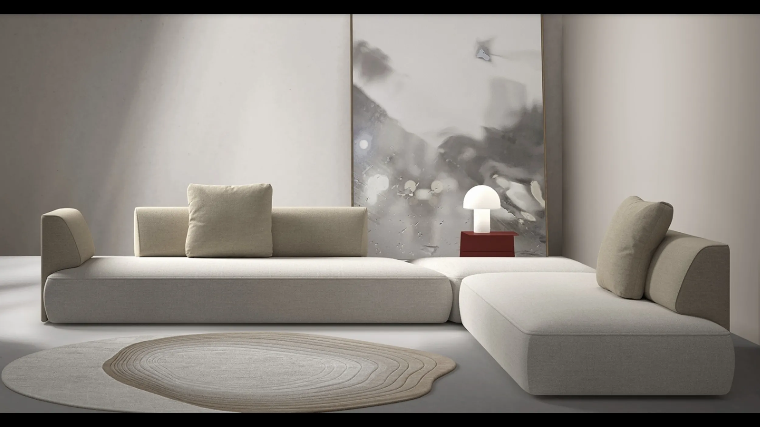 Divano ad angolo Move di Biba Salotti