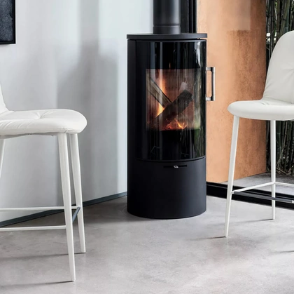 Sgabello in ecopelle Chantal di Bontempi