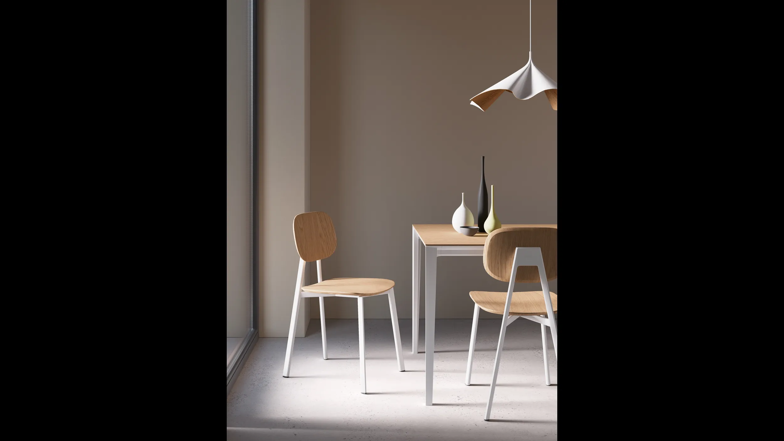 Sedia Tata1 Impiallacciata di Pointhouse