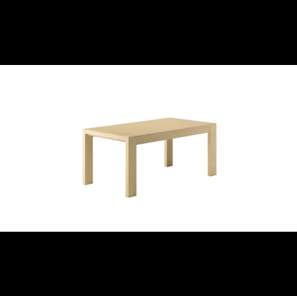 Tavolo Alik con top impiallacciato e struttura in massello di Veneta Cucine