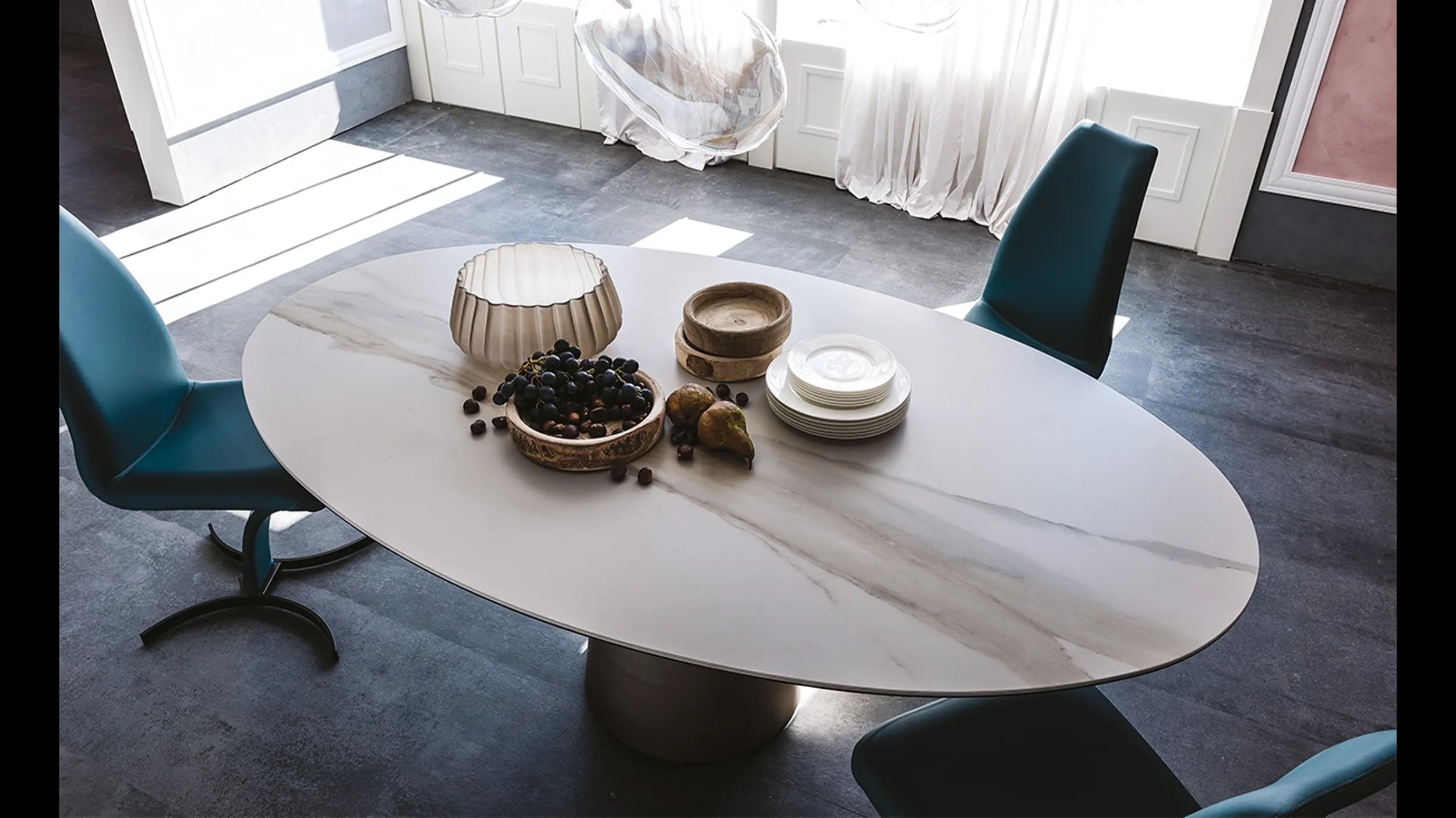 Tavolo Yoda Keramik di Cattelan Italia