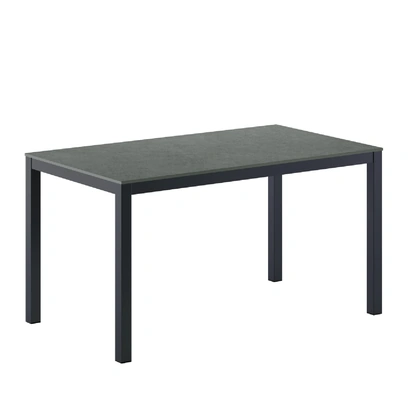 Tavolo allungabile Olimpo Caranto con piano in ceramica e struttura in metallo di Veneta Cucine