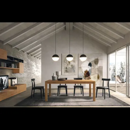 Tavolo estensibile in legno Seven di FGF Mobili