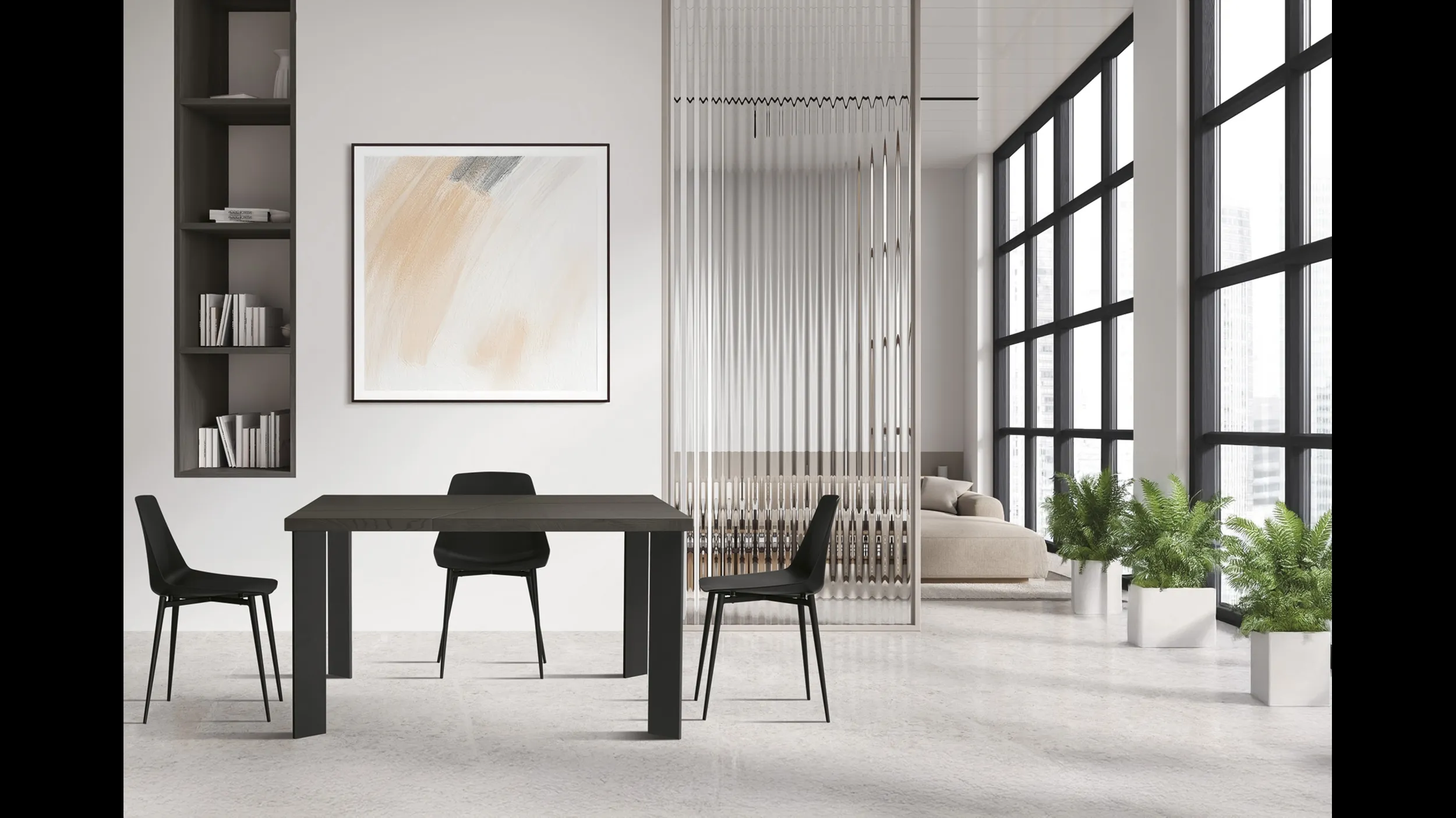 Tavolo allungabile Zenit di FGF Mobili