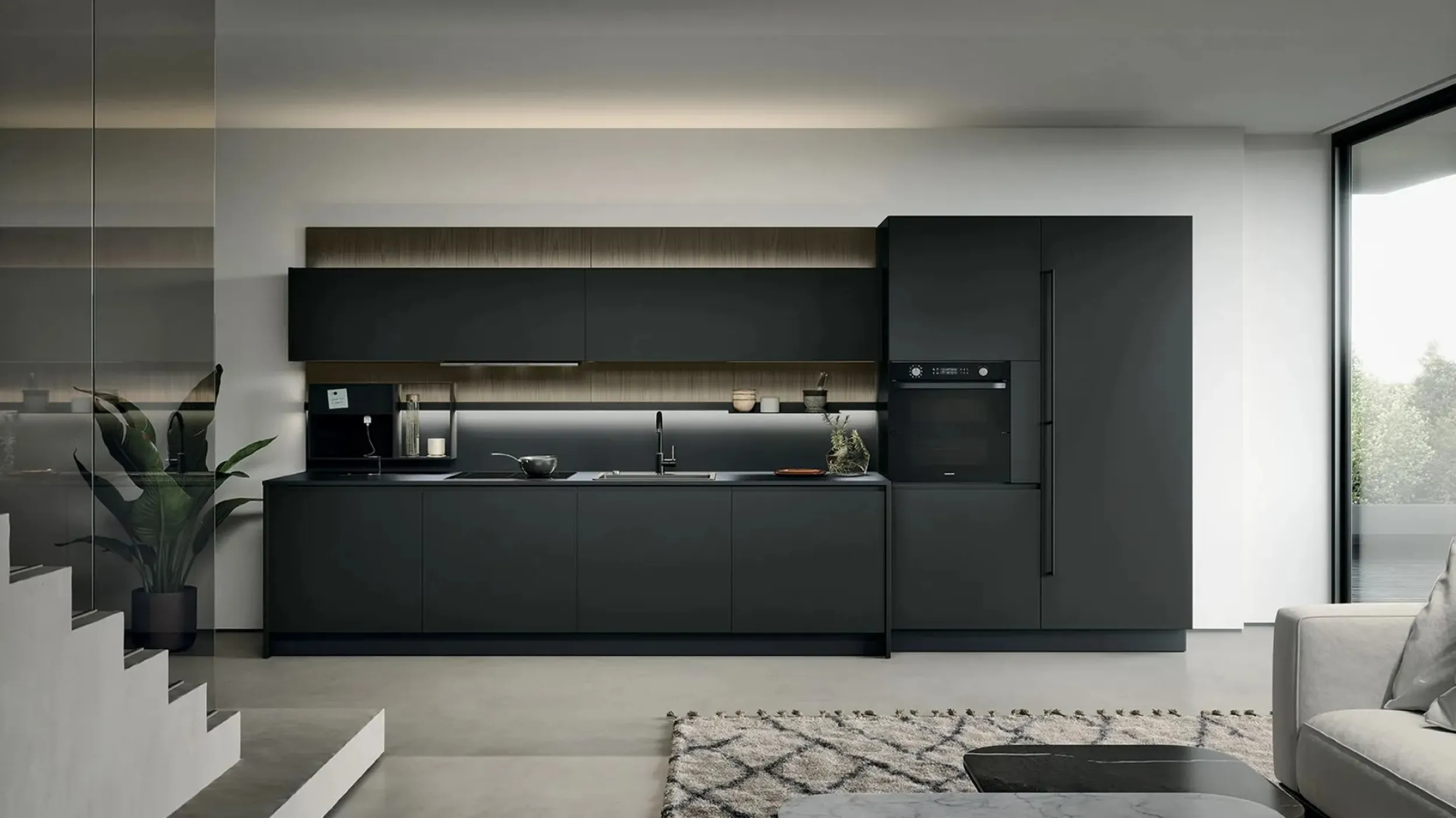 Cucina Moderna lineare Joy 02 di Forma Cucine